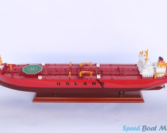Evita Oil Tanker Commercial Ship Model 31.4″ - Evita Oil Tanker Container Ship Model - Business Gift