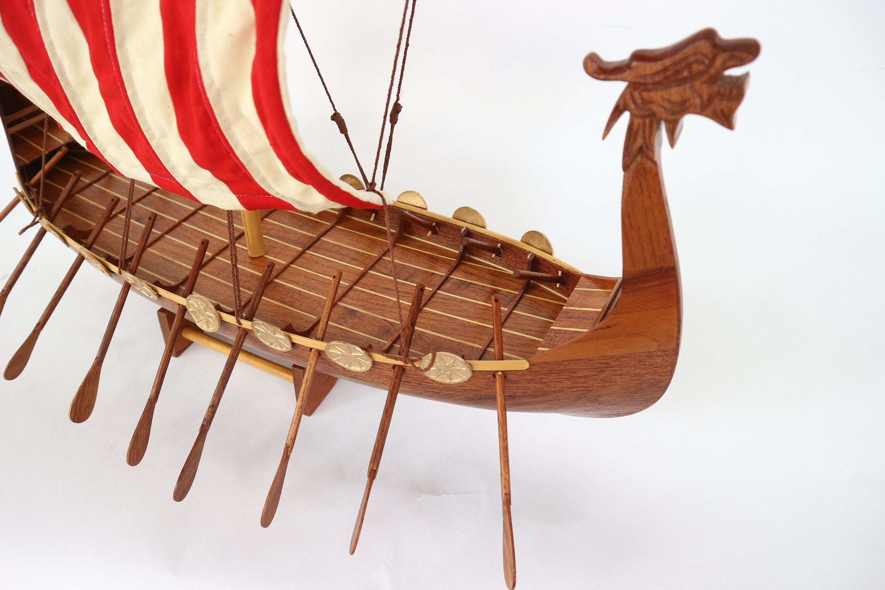 Batar Handcrafted Drakkar Viking Boat Model - 60cm Holiday Decoration - Etsy