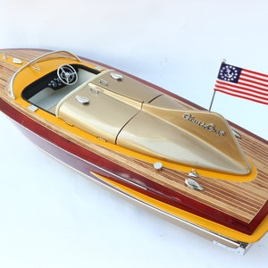 Chris Craft Cobra 1955 Speed Boat Model: 36.4&quot; Classic Replica