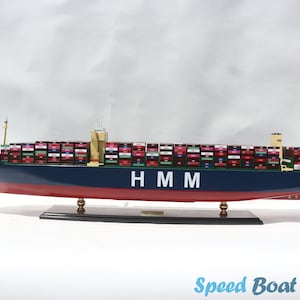 Hmm Gdansk Container Ship Model 41.3&quot; - Commercial Ship Replica