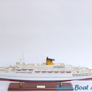 Ss Guglielmo Marconi Ocean Liner Model 34.2&quot; - Cruise Ship Replica