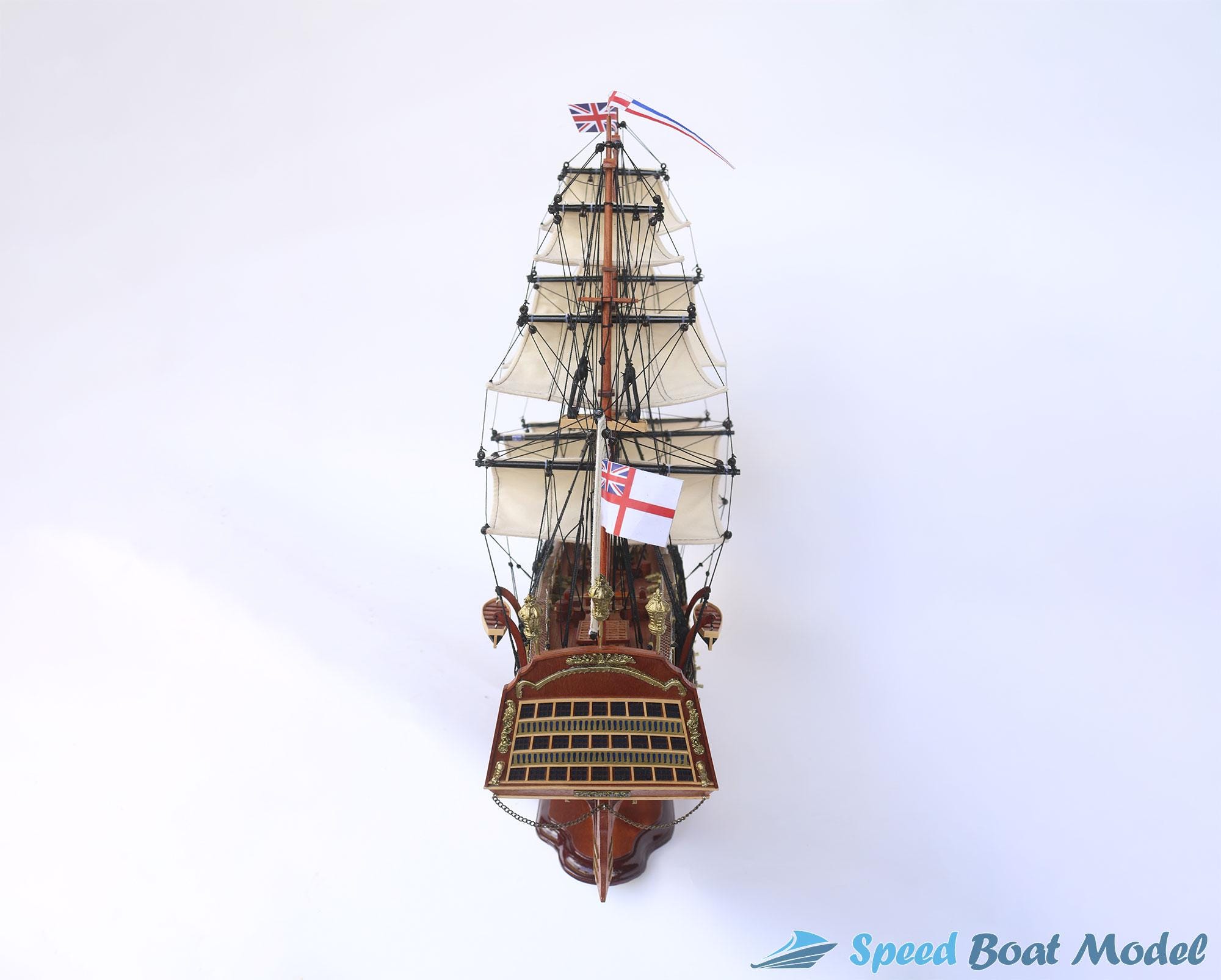 HMSビクトリー号帆船模型：全長33.8インチの精巧なレプリカ - Etsy 日本
