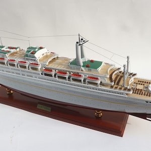 SS Rotterdam Cruise Ship Model 36.2″ - SS Rotterdam Ocean Liners Model - Holiday Decoration & Gift