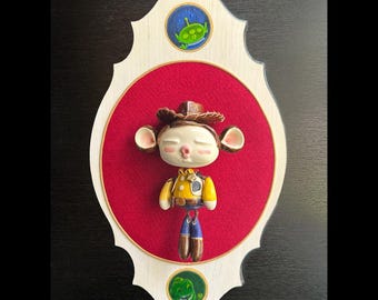 Ceramic Art Figure /8. The Loyal Boy /Toy Story/ Wooly)/Wall Hang
