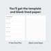 5 Year Goal Plan Goal Setting Worksheet Printable Goal Planning Sheet PDF Printable DIGITAL ...