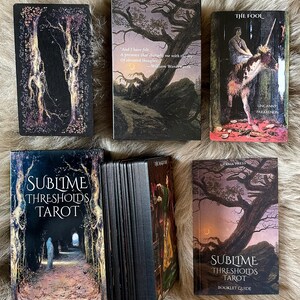 Pre-Order Sublime Thresholds Tarot Deck +eBook Guidebook ship Aug '26 image 2