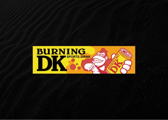 マリオカート バーニングDK スポーツドリンク レーススポンサー