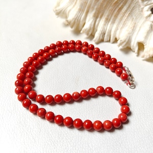 natural coral round beads, round beads 6mm/4mm/5mm smooth round beads for making jewelry gemstone beads