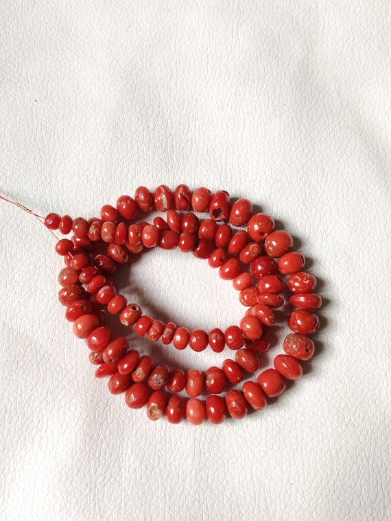 Etsy coral shop necklace