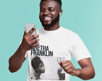 PEIJUNLAI T Shirts for Men Aretha Franklin C20 Funny Novelty Tops Mens tee Shirts PEIJUNLAI T Shirts for Men Aretha Franklin C20 Funny Novelty Tops Mens tee Shirts