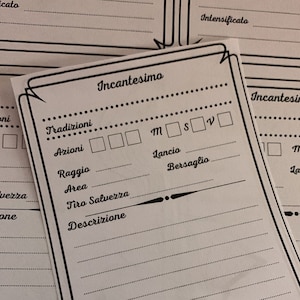 Cartas de hechizos para Pathfinder 2E