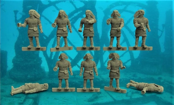 Miniatur Ruinierter Turm - 28mm Maßstab Geländelandschaft - Für Tabletop Spiele Wie Warhammer & D&D