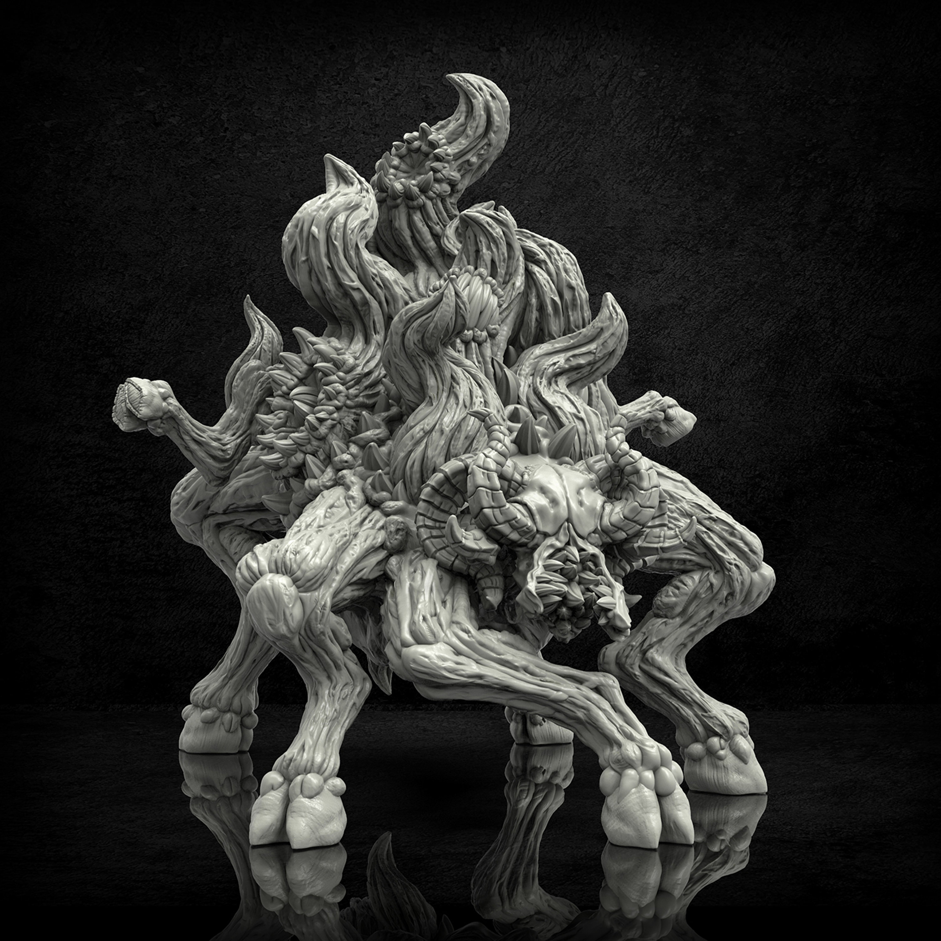 Shub-niggurath the Black Goat - Cthulhu Mythos Miniatures (3D Printed ...