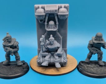 Far Future Dastardly Merchant -  28mm - 32mm scale 3D printed resin miniatures x3