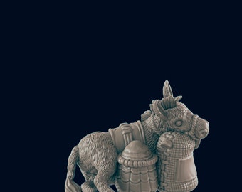 Lazy Donkey (Fantasy Miniature)