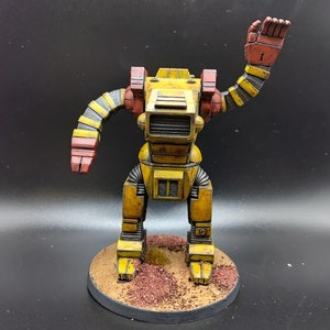 Imperial War Robot -  28mm scale 3D printed resin miniature