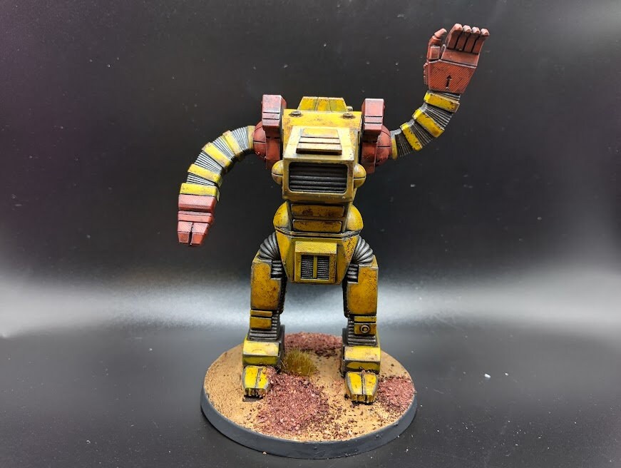 Imperial War Robot -  28mm scale 3D printed resin miniature