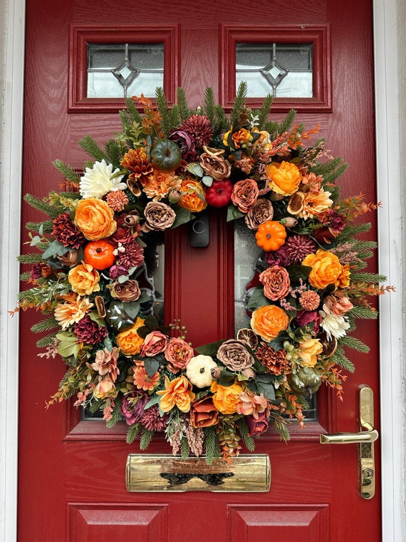 autumn wreathドライフラワーリース autumn shiturae wreath art No.9】ドライフラワー