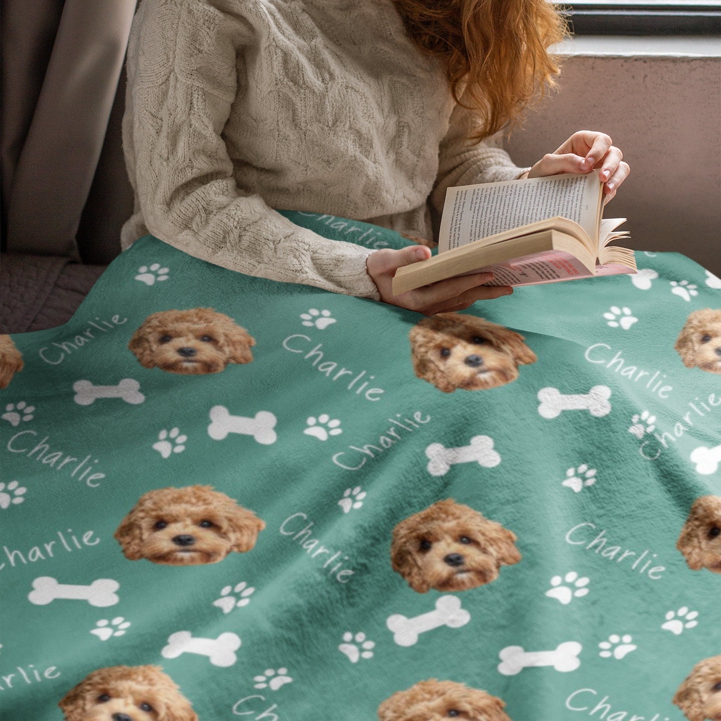 Pet Supplies Dog Face Blanket Pet Blankets Personalized