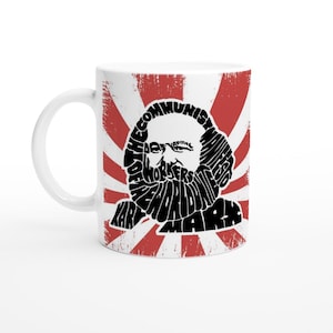 Karl Marx Mug - Word Art Literary Gifts