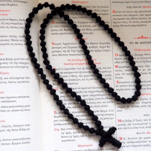 100 Knot Rosary Orthodox Christian Prayer Rope Handmade Etsy