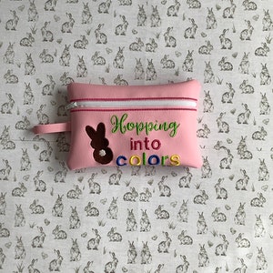 Bunny, Rabbit, Educational Game, Color Match, Quiet Play, Travel, Easter Basket Filler, Reading, Learning, Case Included, Learning Activity image 4