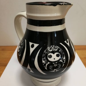 Schramberg JUG Germany Mon Amour mid-century pitcher vase 70s
