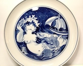 Andersen Fairytales MEISSEN collectible plate 1979 The Little Mermaid by Heinz Werner