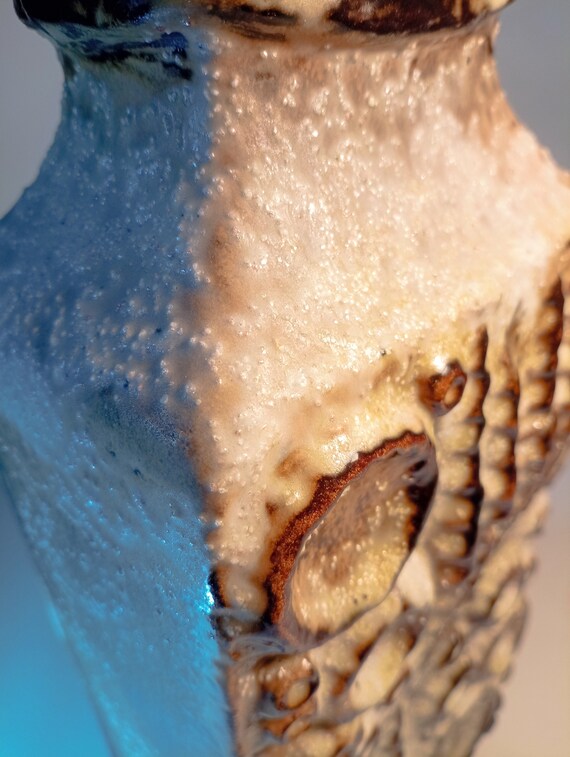 Carstens Tönnieshof Ceramic Rectangular Vase Crater Moon Mid