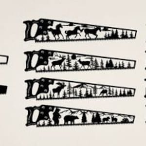 Hand Sawblades for plasma DXF SVG