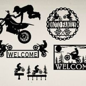 Dirtbike Bundle For plasma cutting DXF and SVG format