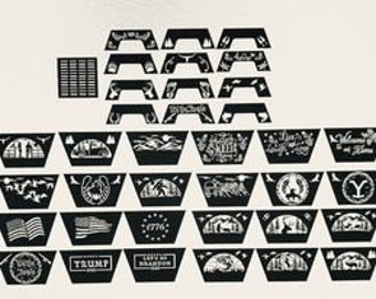 Firepit Bundle 32  options !!!   For plasma cutting DXF SVG. Ask about my 100 pit bundle ! check out my shop!