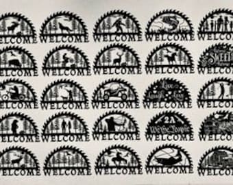 Half Sawblade Bundle  DXF SVG format for your plasma cutting needs .