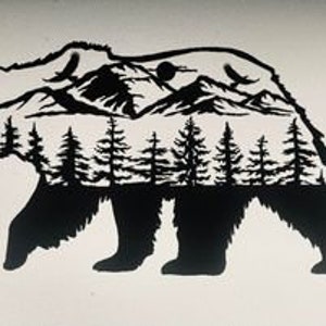 Bear Mountain Scene 24 inch