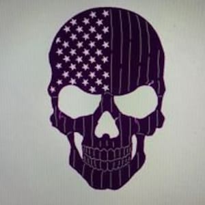 Skull Flag for plasma use. dxf jpg
