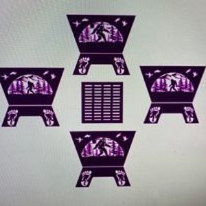 Feuerkasten Bigfoot themen für Plasma dxf