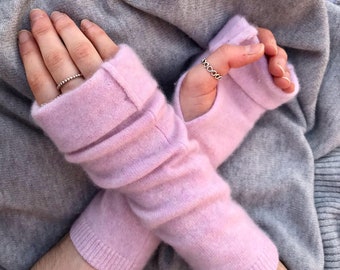 Cashmere Fingerless Gloves