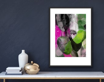 Fine art signed print, Wall art, interior decor, printmaking, prints