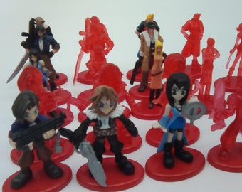 Final Fantasy X Coca Cola Complete Set of 32 Figures Lulu