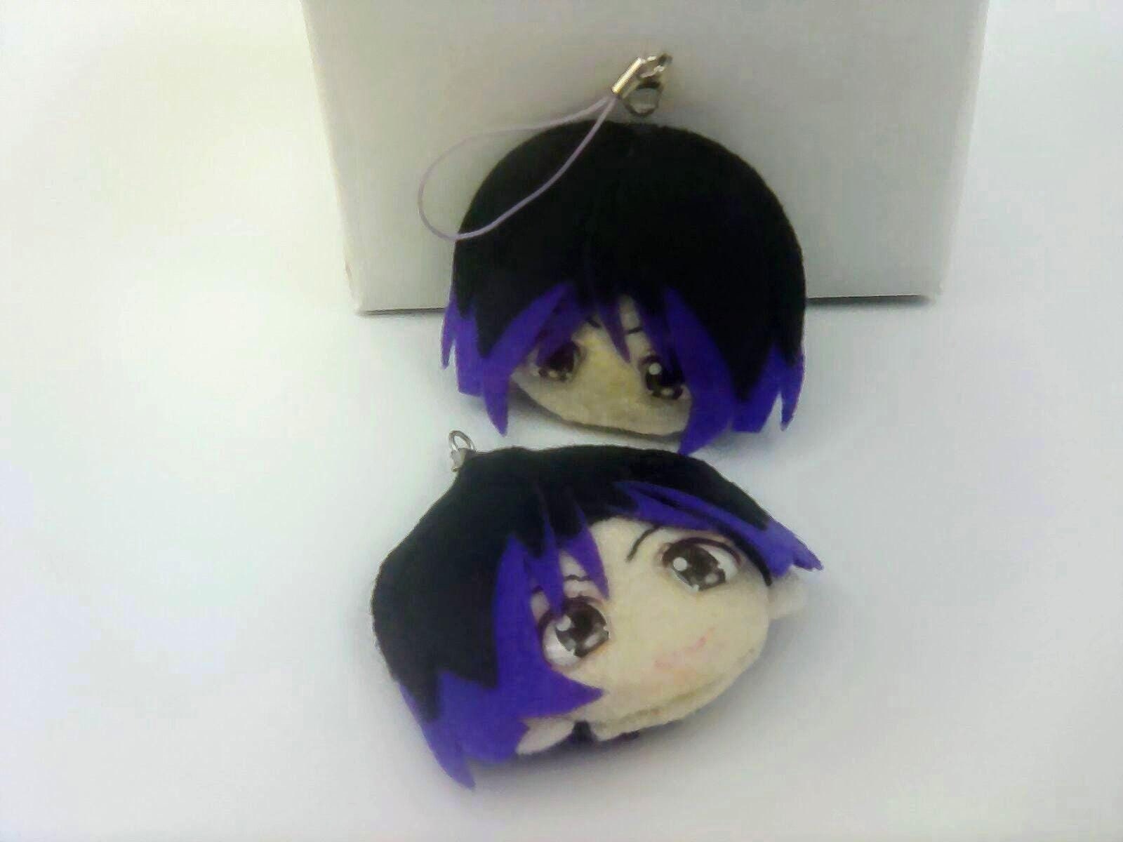 Tekken 8 Reina Plush Face Swing Charm MADE TO ORDER Handmade Felt Keyring Plush