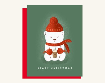 Beary Christmas - Set of 5 / Single