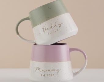 EST mugs | Personalised Family year mug | Family mugs | personalised engraved mugs | Father’s Day | Mother’s Day