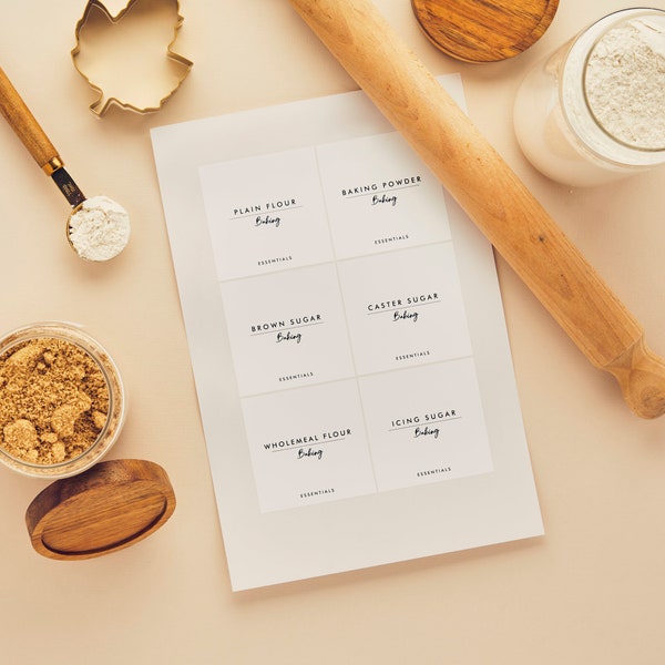 Pantry Labels Etsy UK