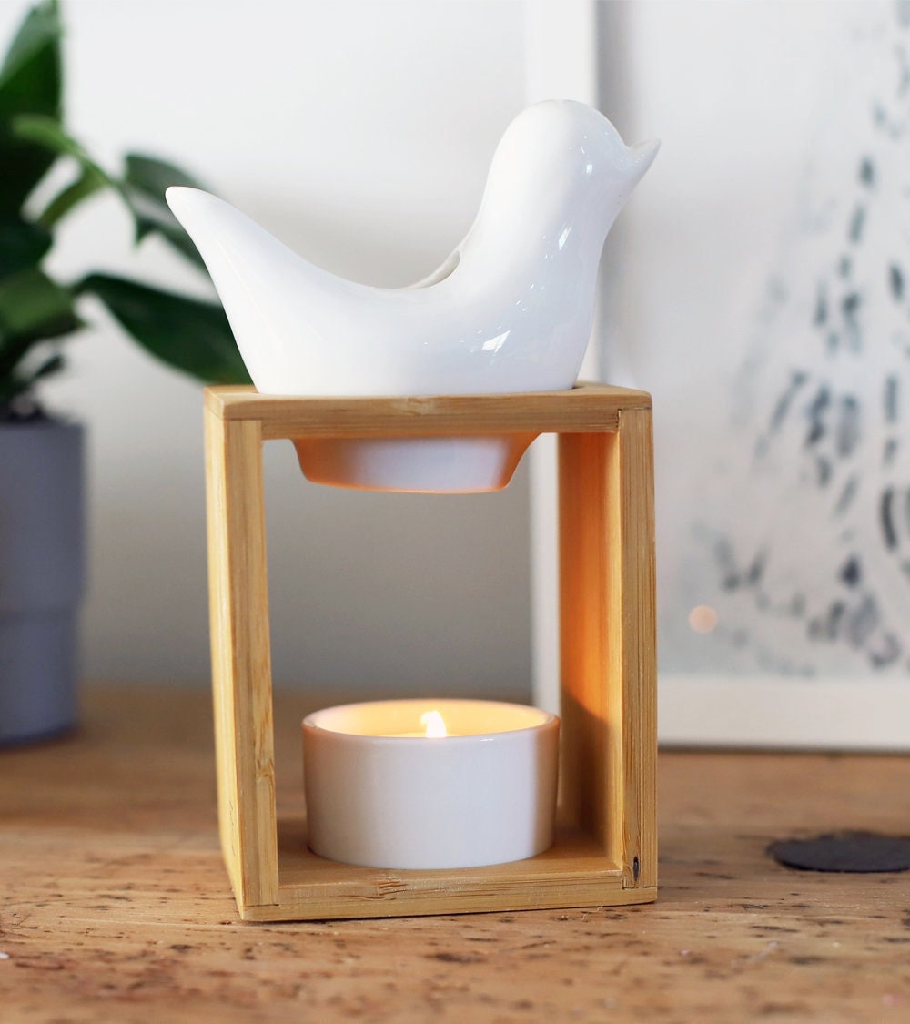 Brûle-Parfum Birdy Blanc