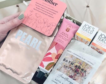 Letterbox Pamper Gift for Mum, Mum Pamper Box, Self-Care Gift for Mum, Mother's Day gifts, Hug in a box for mum, Coaster gift box for mum