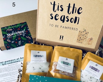 Christmas Gift Boxes For Her, Women's Stocking Fillers, Personalised Christmas gift, Secret Santa Gift, Girl's Stocking Fillers, Pamper
