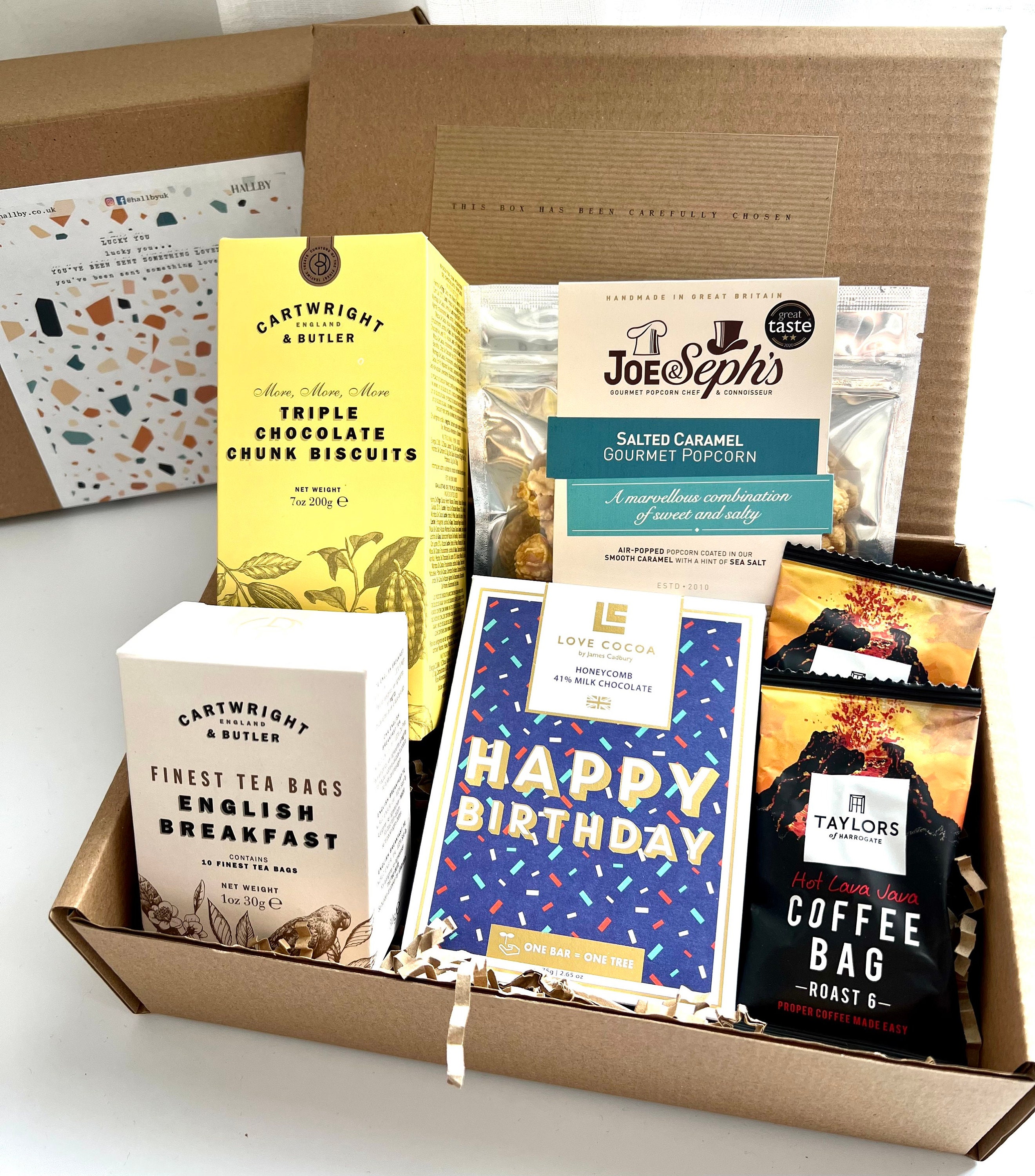 Chocolate Treat Box Birthday Gift For Him 30th 40th 50th Etsy Norway