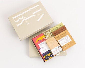 Birthday gift box, letterbox gift, Grandparents gift, Tea lover, Food hamper, Tea & biscuits, secret Santa, Christmas gift, stocking filler