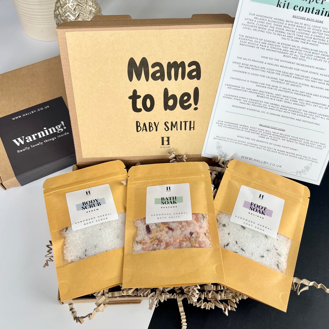 Pregnancy Spa Pamper Gift Box, Maternity Gift, Mum to Be Pamper Gift ...
