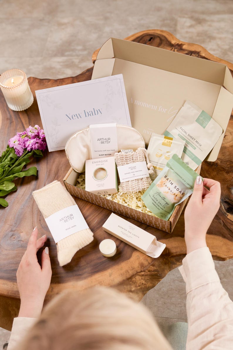 Baby mama Pamper Hamper, New Mum Care Package, First Time Mum, New Baby, Maternity, Pregnancy image 1